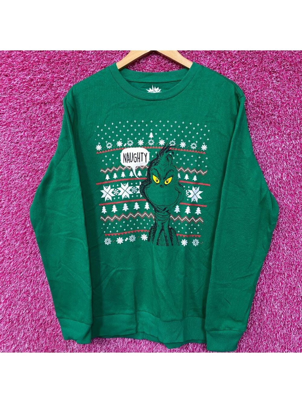 The Grinch Ugly Christmas Sweater size Medium